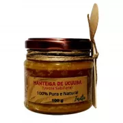 Manteiga de Ucuuba da Amazônia Prensada a Frio 100% Pura e vegetal 100g Insitta
