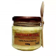 Manteiga de Cacau da Amazônia Prensada a Frio 100% Pura e vegetal 100g Insitta