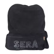 Mochila Escolar de Lona - Preto