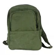 Mochila Laptop de Lona - Verde