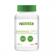Vitamina K2 MK7 65mcg 60 capsulas - Wvegan