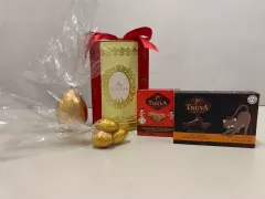Lata Amarela Presente Páscoa com Chocolates - 300g