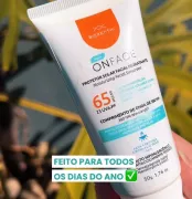 ONFACE Filtro Solar FPS65 SEM COR Hipoalergênico Biozenthi