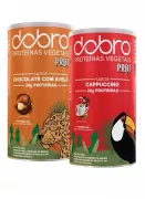 Combo Proteínas Veganas Dobro (Cappuccino e Chocolate com Avelã) 450g cada