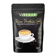 Rice Protein Premium 900g Sabor Capuccino Embalagem Refil - WVegan