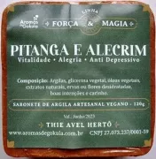 Sabonete Argila - Força & Magia - Pitanga e Alecrim 120g - Aromas de Gokula