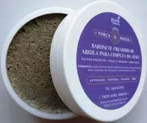 Sabonete Cremoso com Argila Verde 240g - Aromas de Gokula