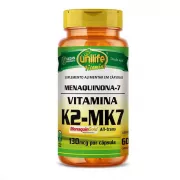 Vitamina K2 130 mcg/cápsula - Menaquinona-7 em cápsulas 500 mg 