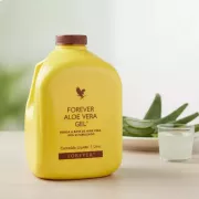 Suco de Aloe Vera Gel bebida vegano Forever