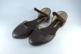 Sapatilha Vegana Elástico - Café