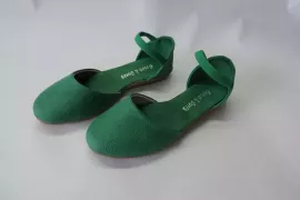 Sapatilha Vegana Elástico - Verde