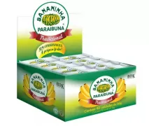 Doce de Banana - Bananinha Com açúcar Tradicional 36g Display 40un Paraibuna