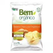 Batata Chips Lisa Bem Orgânico 30g