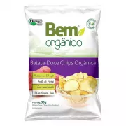 Batata Doce Chips Bem Orgânico 30g