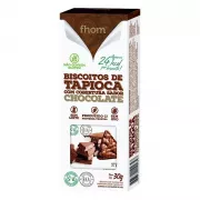 Biscoito de Tapioca Chocolate 30g - 2 unidades