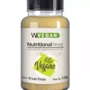 Nutritional Yeast 120g Levedura Nutricional Flocos Sabor Ervas Finas - Wvegan