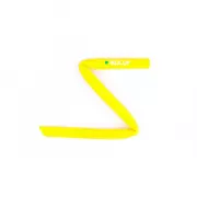 Canudo Reutilizável de Silicone Amarelo (25cm) com escova - SILICUP