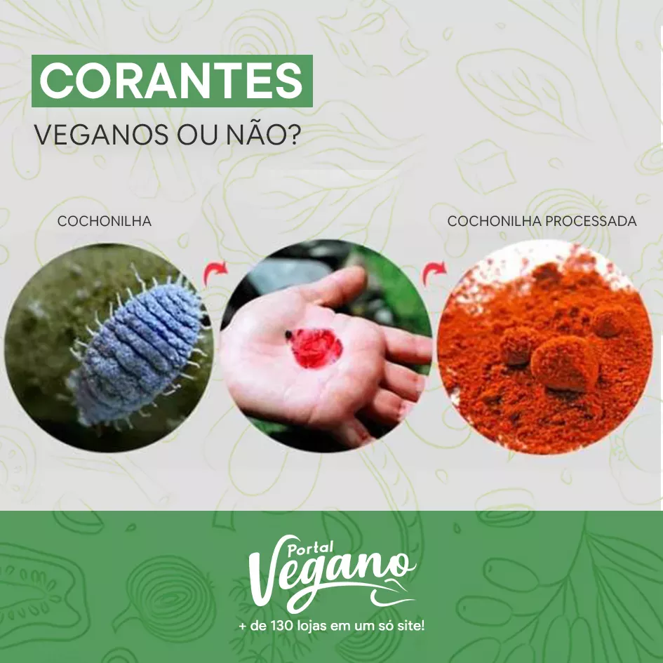 corantes veganos