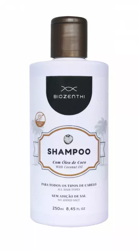 Kit Shampoo e Condicionador Orgânico Natural com Óleo de Coco e Arg