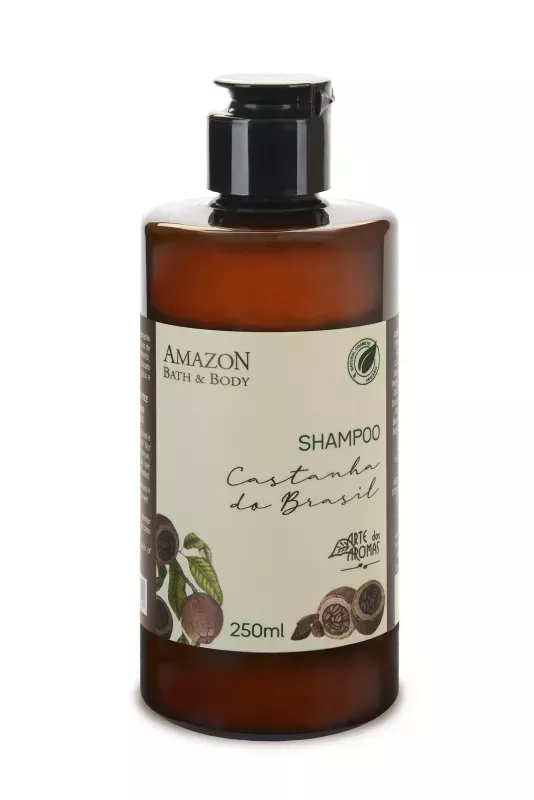 Shampoo Castanha do Brasil 250ml Natural Vegano